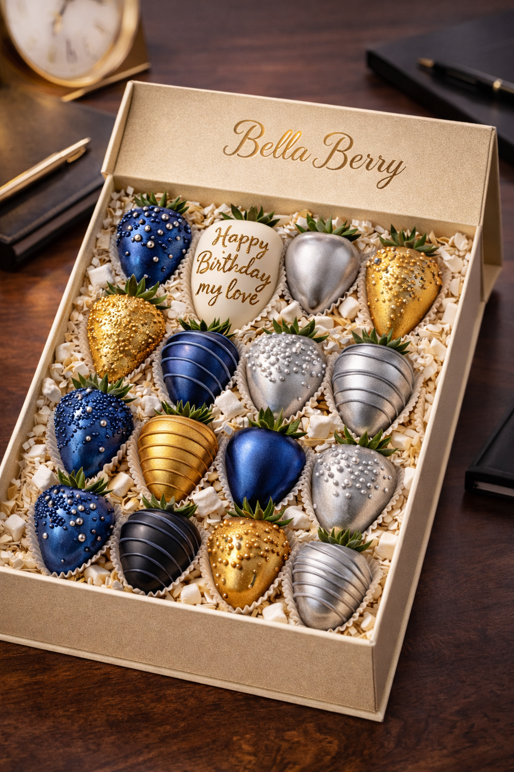 Bella Berry – Premium Chocolate Covered Strawberries Collection