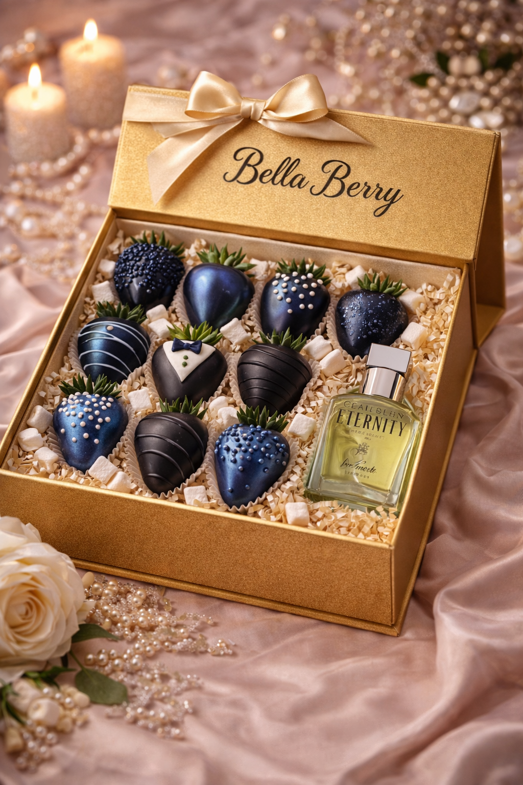 Bella Berry – Premium Chocolate Covered Strawberries Collection