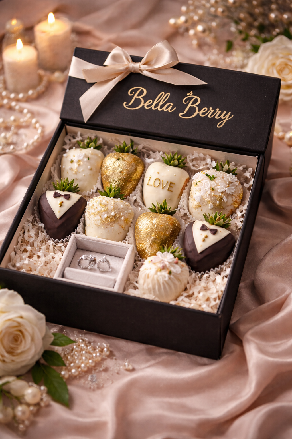 Gourmet Chocolate Covered Strawberry  Bella Berry