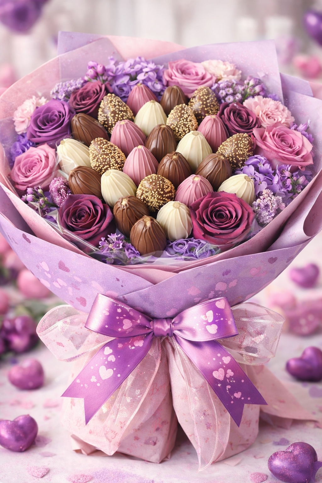 Bella Berry Chocolate Strawberry Bouquet