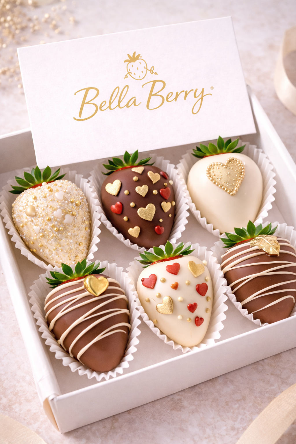 Luxury Chocolate Covered Strawberries