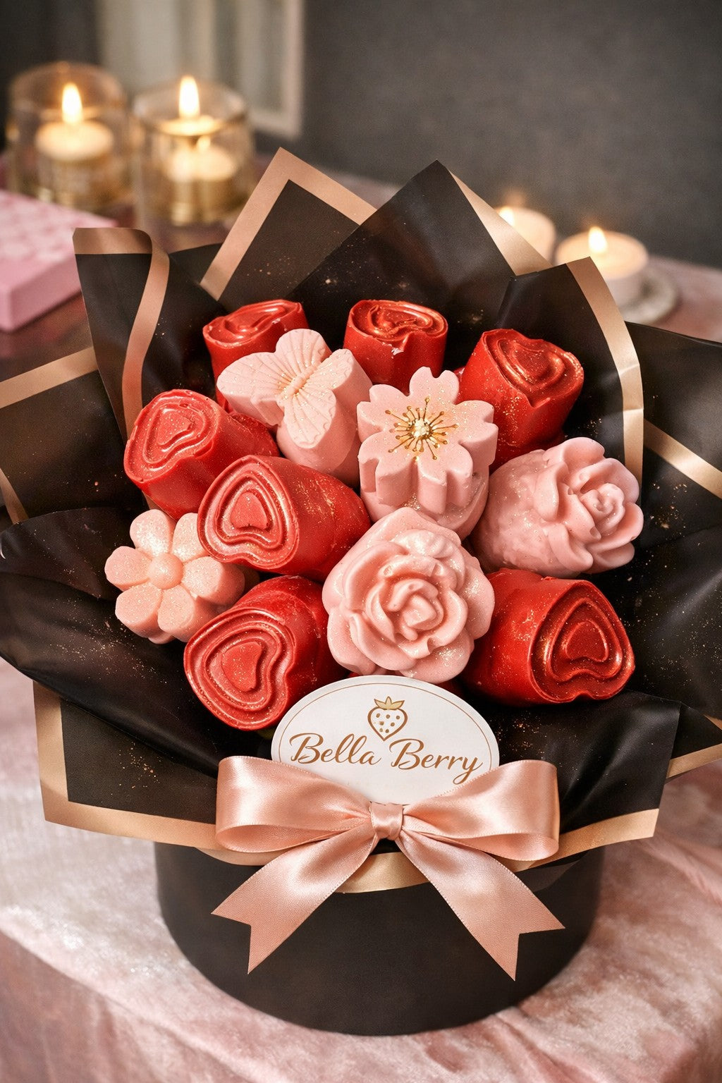 Bella Berry Chocolate Strawberry Bouquet