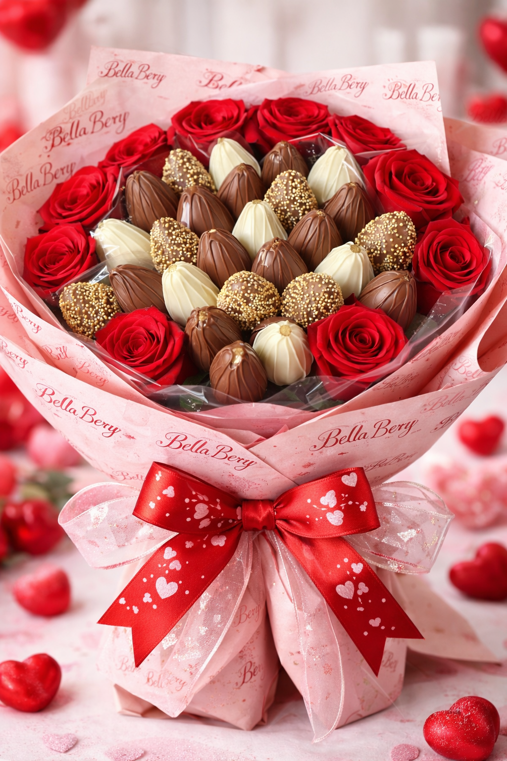 Bella Berry Chocolate Strawberry Bouquet