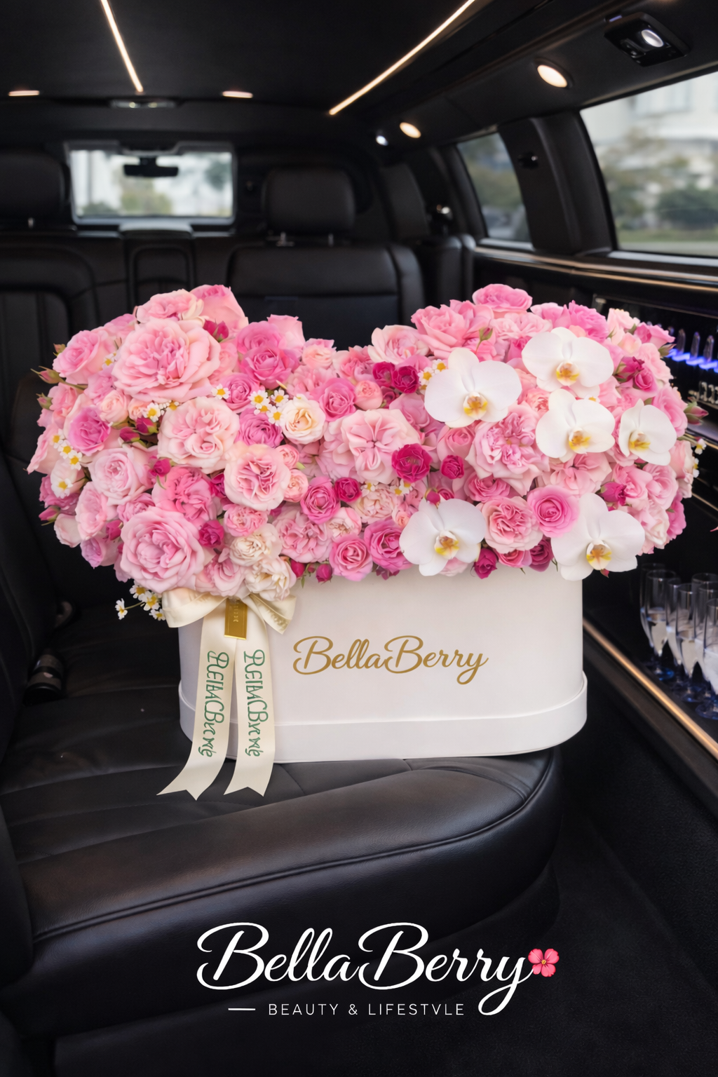 Grand Red Rose Arrangement – Luxury Signature Bouquet