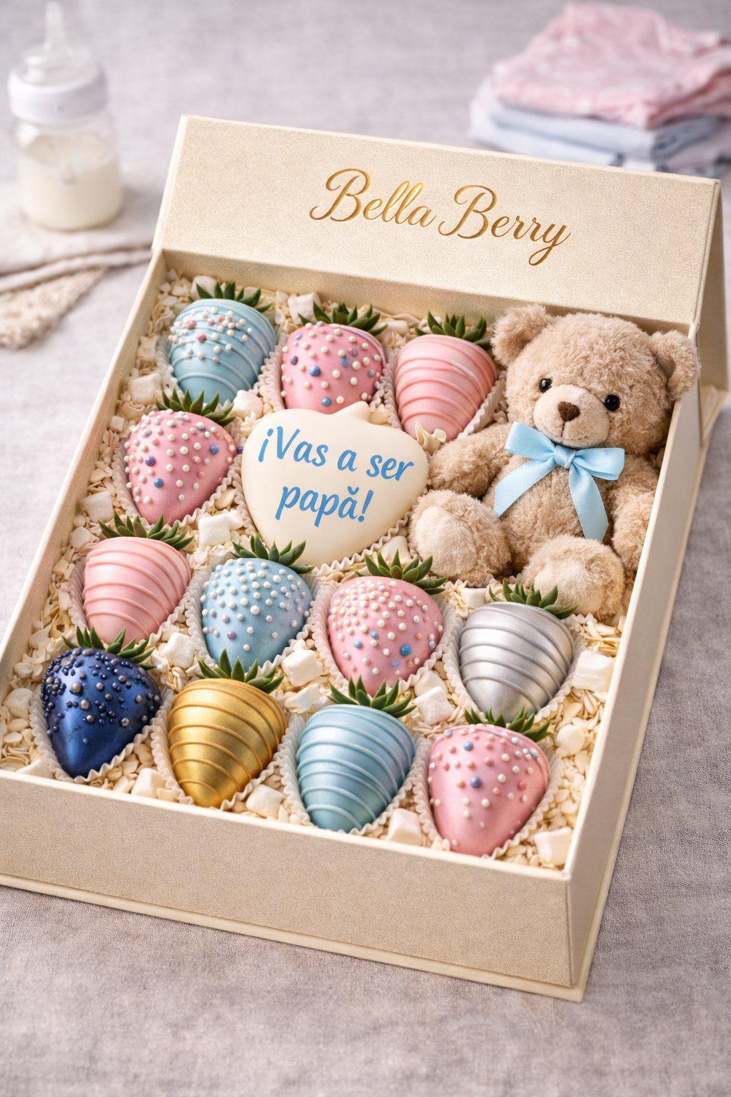 Bella Berry – Premium Chocolate Covered Strawberries Collection